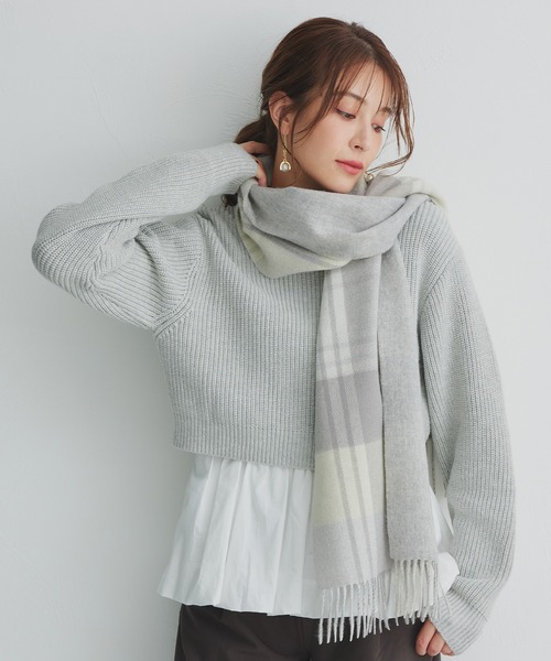 macocca（マコッカ） マフラー ストール 内モンゴル産 カシミヤ100