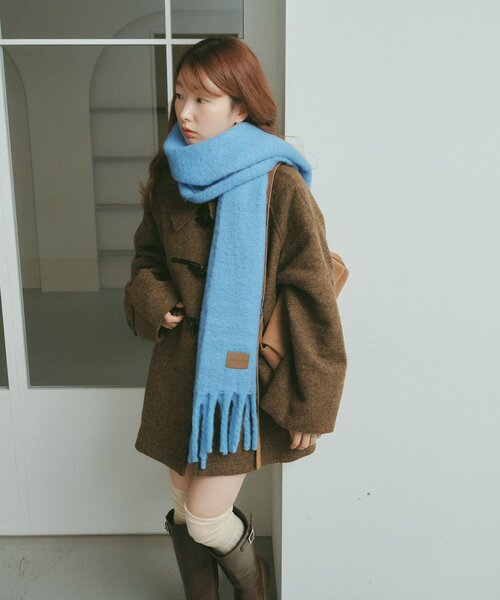 Kastane（カスタネ） コート アウター 「ベスト付き」ダッフルフレア