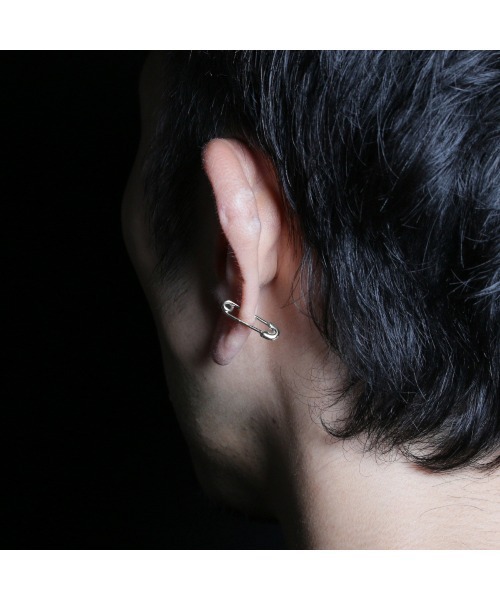 JAM HOME MADE（ジャムホームメイド） ピアス 安全ピン ブラック