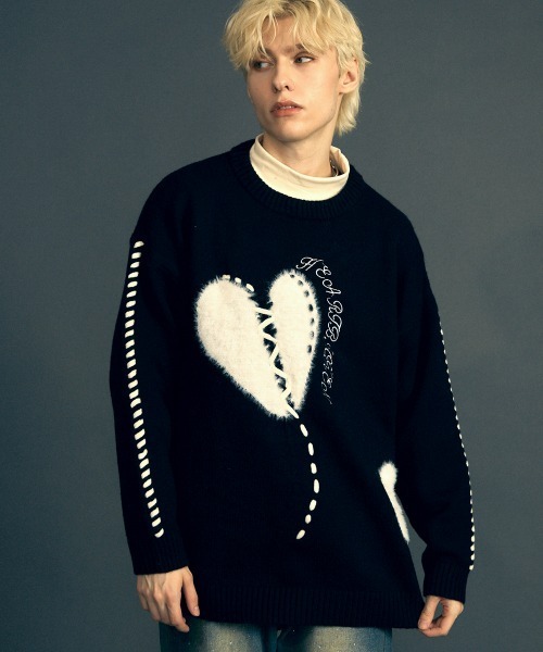 Shoowtime（ショウタイム） セーター ニット ルーズシルエットクルー