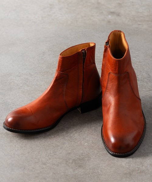 PADRONE（パドローネ） ブーツ パドローネ / SIDE ZIP BOOTS / サイド
