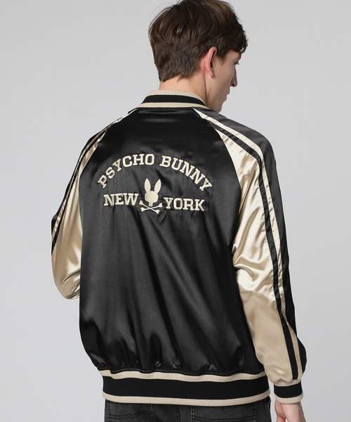 Psycho Bunny（サイコバニー） スカジャン SKOOKUM × バニーロゴ