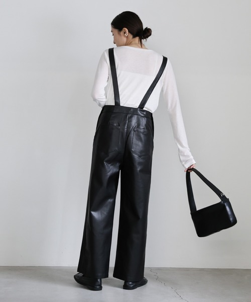 select MOCA（セレクトモカ） サロペット オーバーオール フェイク