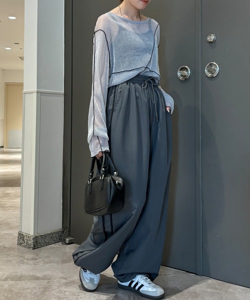 I-SOOK（アイスー） カーゴパンツ 「ZOZOTOWN限定」サイドライン