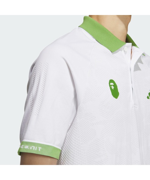A BATHING APE（アベイシングエイプ） ポロシャツ BAPE X ADIDAS GOLF