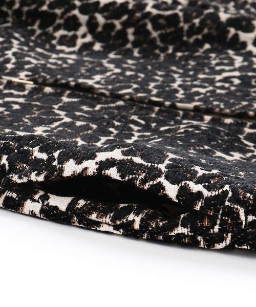 コート アウター レオパードロングジャケット レディース : ZOZOTOWN