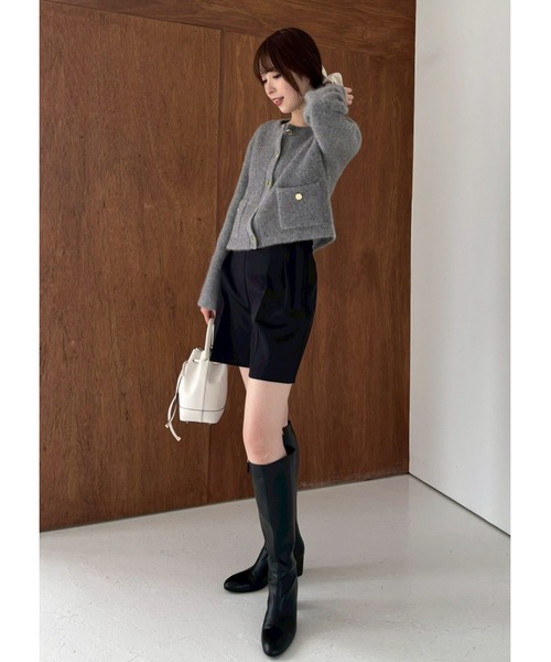 FRAY I.D（フレイ・アイディー） カーディガン フォックスウールニット