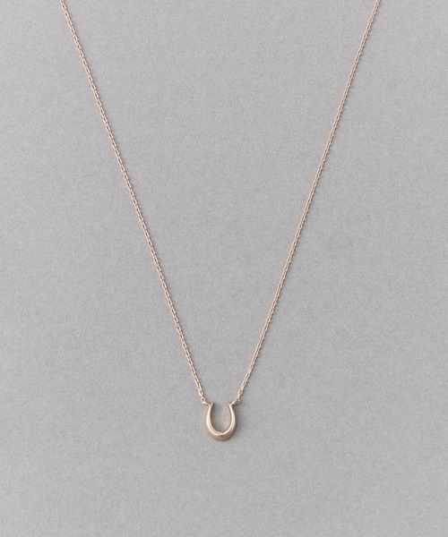 ete（エテ） ネックレス 「レイヤード」 ホースシュー ネックレス