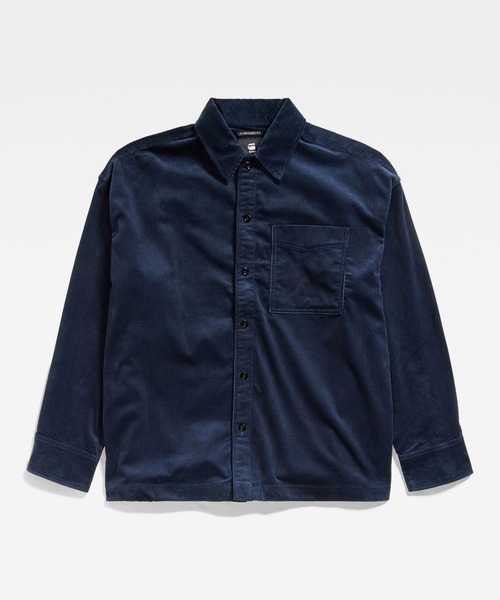 G-STAR RAW シャツ BOXY FIT SHIRT/オーバーサイズ/コーデュロイシャツ