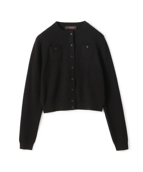 CABaN（キャバン） カーディガン コットンカシミヤ クルーネック