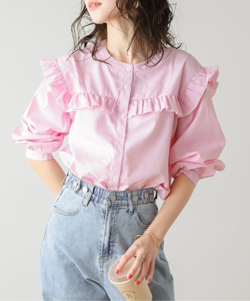 SUGAR BISKET（シュガービスケット） ブラウス シャツ フリル