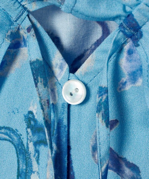 allureville（アルアバイル） ブラウス シャツ PONTOGLIOフリルカラー