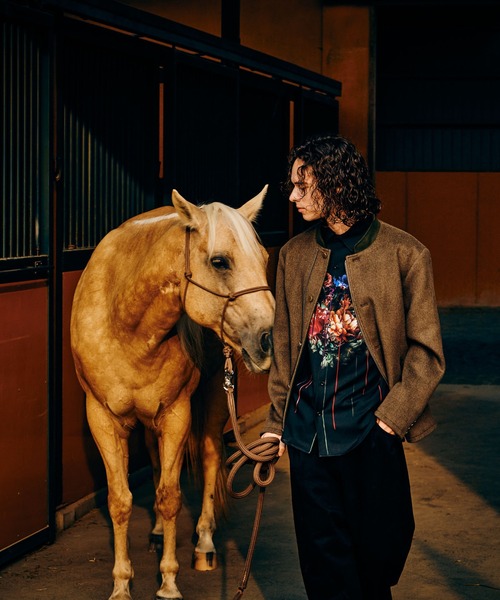 glamb（グラム） ブルゾン アウター Melton Napoleon Blouson