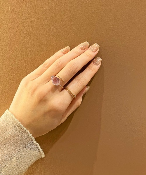 ete bijoux（エテ ビジュー） 指輪 リング 「プレイリング」 K18YG