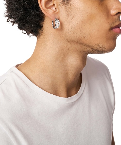DIESEL（ディーゼル） ピアス アクセサリー メンズ ピアス シルバー