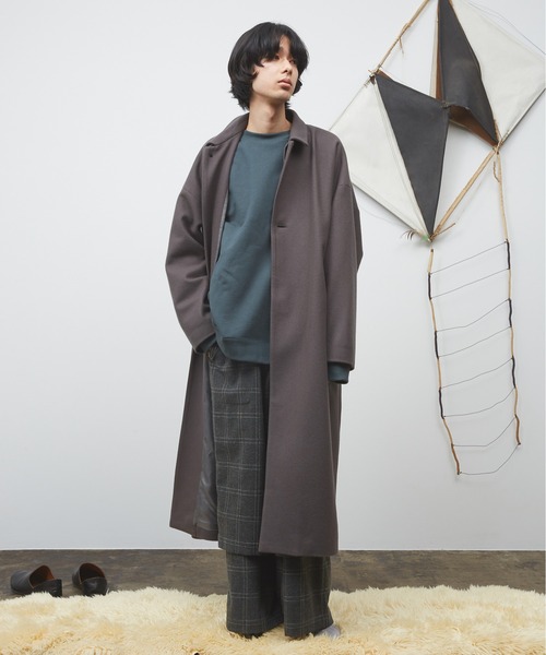 Dulcamara（ドゥルカマラ） ステンカラーコート コート メルトンBig