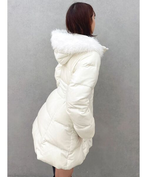 dazzlin（ダズリン） ダウンコート ダウンジャケット ウエストマーク