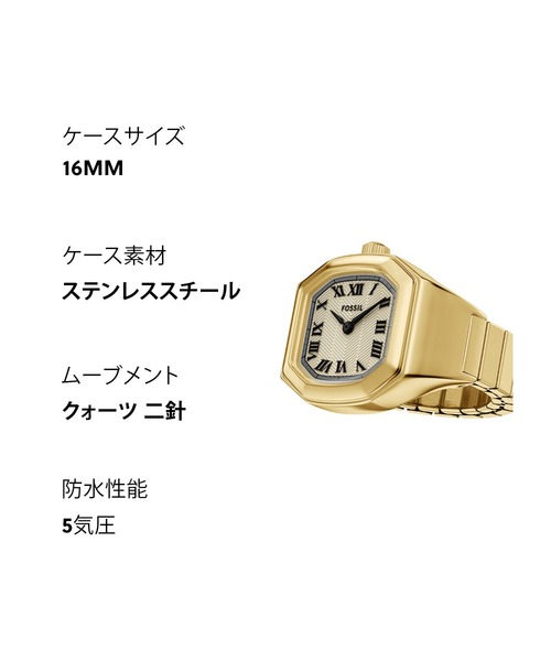 FOSSIL（フォッシル） 腕時計 腕時計 レディース アナログ ステンレス
