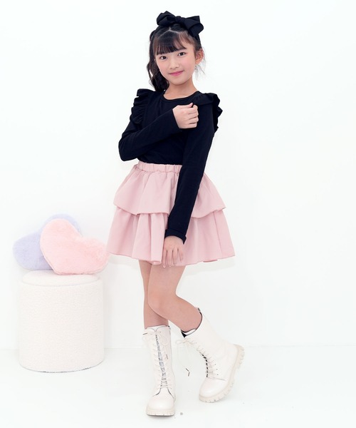 Bee des Bee スカート フリルスカート キッズ 子供服 女の子