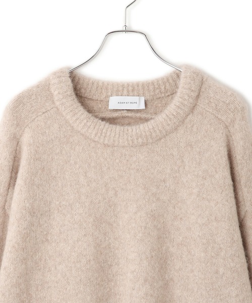 ADAM ET ROPE'（アダムエロペ） ニット セーター 「サステナブル」YAK