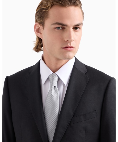 EMPORIO ARMANI ネクタイ 「エンポリオ アルマーニ」ネクタイ ピュア