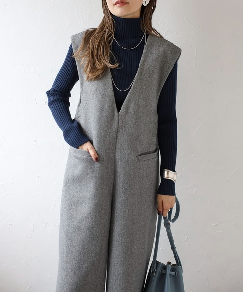 Bonjour Sagan（ボンジュールサガン） オールインワン ウールタッチV