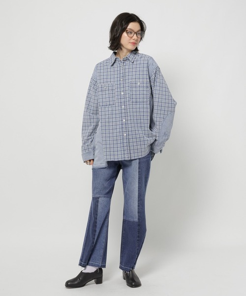 niko and…（ニコアンド） ブラウス シャツ 「NKJ 2026SS」 ワーク