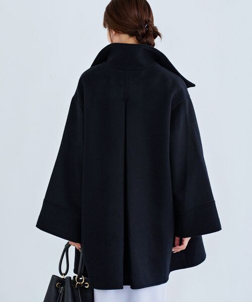 cle blatt コート アウター スタンドカラーウールコート レディース