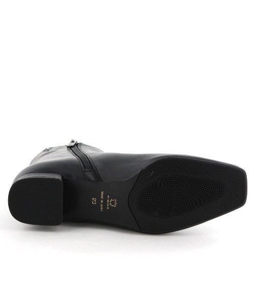 HIMIKO ブーツ 「Made in Japan」サイドVカットショートブーツ/641412