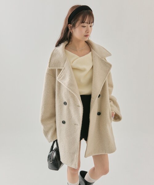 mystic（ミスティック） コート アウター 「WEB/限定店舗」シャギー