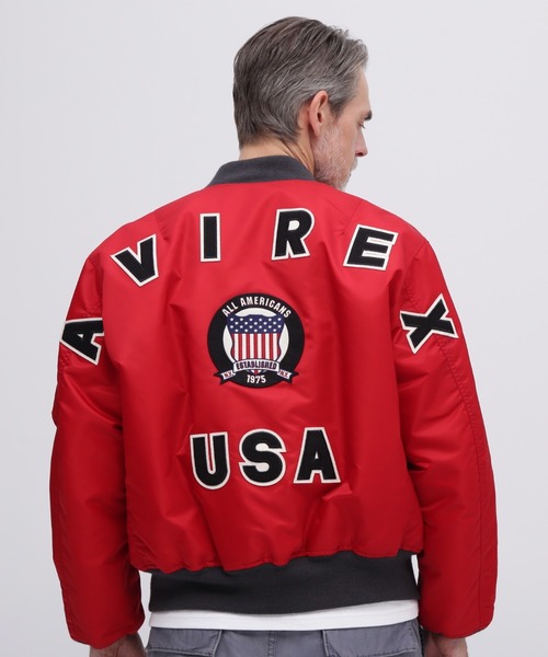 AVIREX（アヴィレックス） ma1 ma-1 メンズ レディース : ZOZOTOWN
