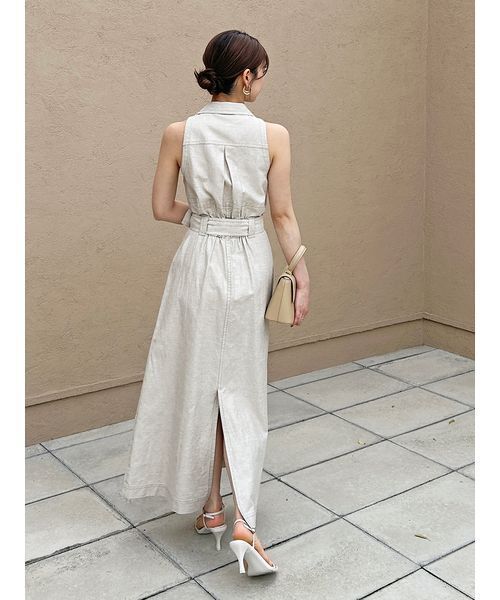 SNIDEL（スナイデル） ワンピース サファリディテールワンピース