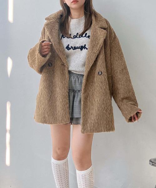 AS KNOW AS（アズノゥアズ） ジャケット テーラードジャケットダブルに