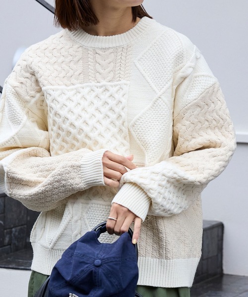 TODAYFUL 「TODAYFUL」 長袖ニット FREE キナリ レディース : ZOZOTOWN