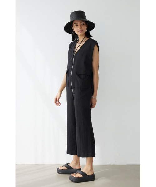 ALEXIA STAM（アリシアスタン） サロペット オーバーオール Front Zip