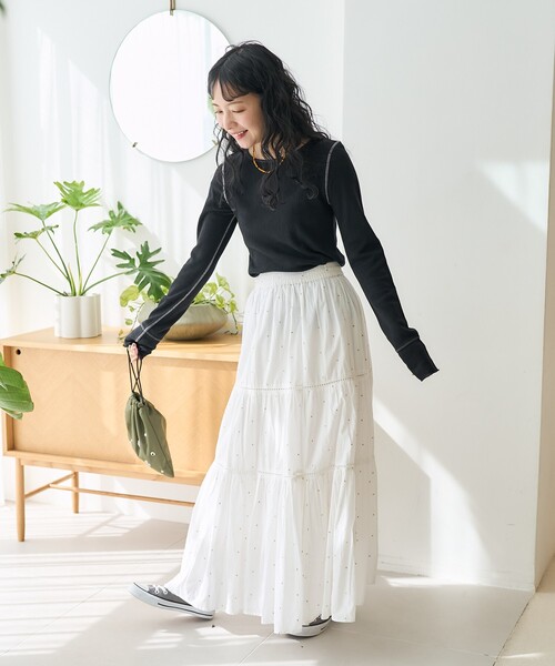 FREAK'S STORE（フリークスストア） tシャツ メッシュ ロンT/シアー