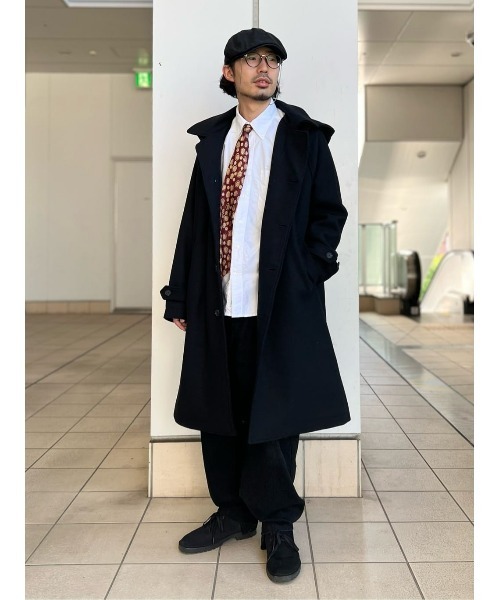 Salt＆Pepper ステンカラーコート コート 「Salt＆Pepper」フード着脱