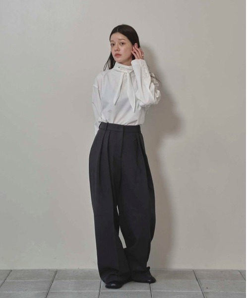 TODAYFUL パンツ Bonding Wide Trousers レディース : ZOZOTOWN Yahoo