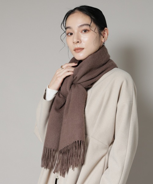 NANO universe（ナノ・ユニバース） ストール マフラー カシミヤ