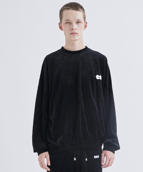 TTT MSW（ティー） スウェット 【TTTMSW/ティー】Velours crew neck