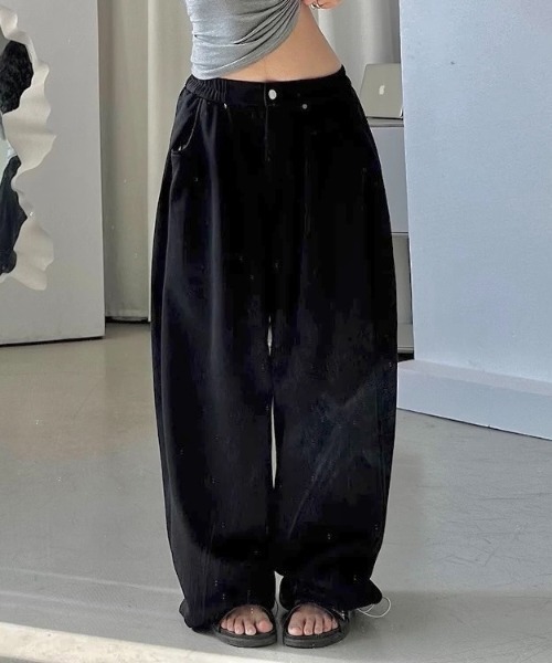 LADY LIKE（レディライク） スウェットパンツ ジャージ タック入り