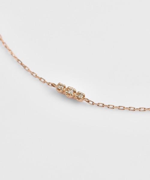 agete（アガット） ブレスレット 「WEB限定」K10ダイヤモンド