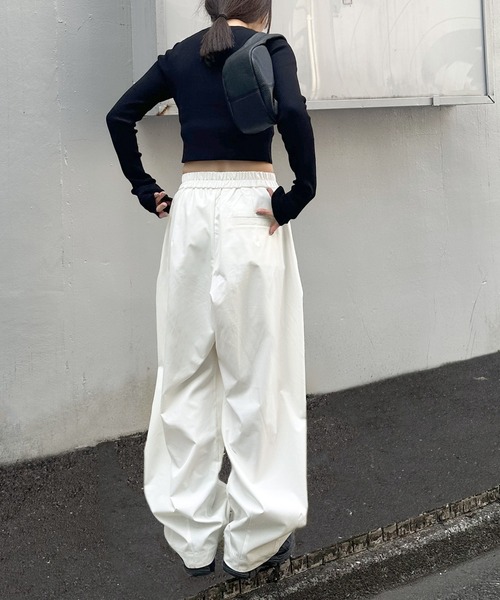 パンツ タックバルーンワイドパンツ レディース : ZOZOTOWN Yahoo!店
