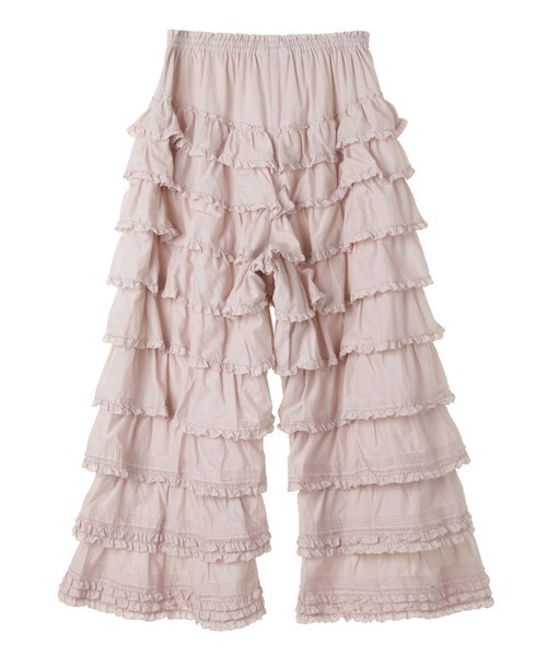 PINK HOUSE（ピンクハウス） パンツ ローンフリルパンツ レディース