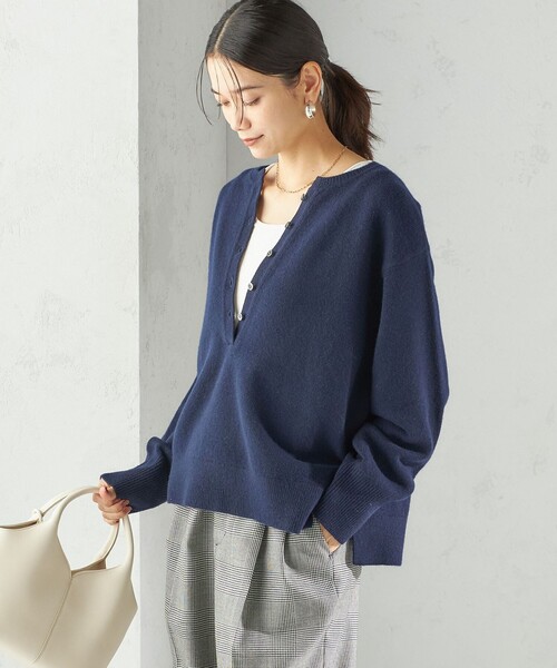 SHIPS（シップス） ニット セーター 「手洗い可能」ウール カシミヤ