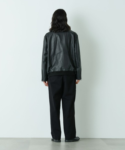 NANO universe（ナノ・ユニバース） 革ジャン ライダース 「HOTEL