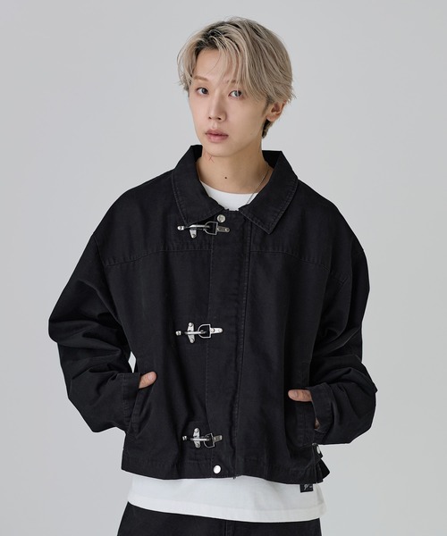 コート ジャケット 「SET-UP着用可能」ファイヤーマンショート丈ダック