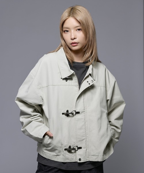 コート ジャケット 「SET-UP着用可能」ファイヤーマンショート丈ダック