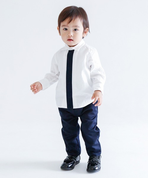 ARCH & LINE（アーチアンドライン） ブラウス シャツ ネクタイ風 長袖