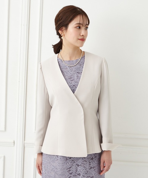 AIMER（エメ） ジャケット テーラードジャケット カシュクール風バック